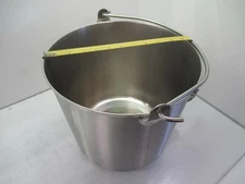 VOLLRATH 59150 Stainless Steel Utility Pail Silver