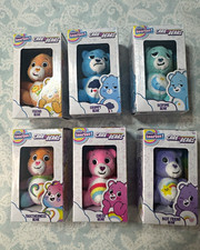 Care Bears Micro Teenies Plush Bear Lot of 6 Boxed Friend Grumpy Bedtime Cheer