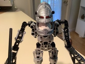 LEGO BIONICLE: Vezon & Fenrakk (8764) No Cape Very Rare