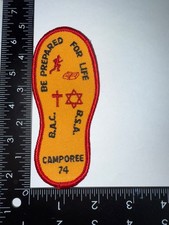 Vintage BSA Boy Scouts Baltimore Area Council BAC 1974 Camporee Patch