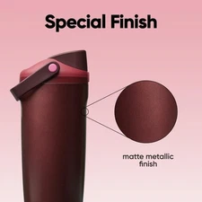 Owala Freesip Sway Insulated Stainless Steel Water Bottle with Two-Way Spout, Bu