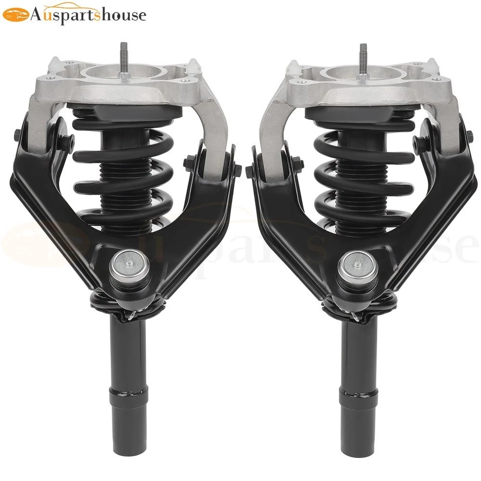 2x Front Struts Coil Spring Assembly For Chrysler Sebring Dodge Stratus 1999-06 — 第 2/4 张图片