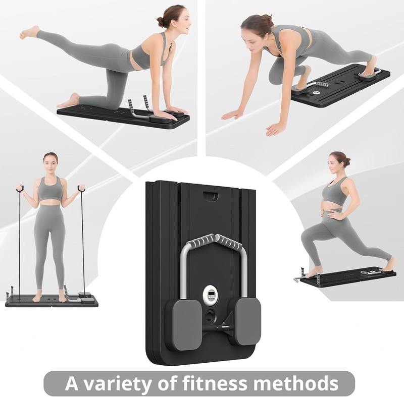 Janua 5-in-1 Pilates Board Home Gym Core Glutes Resistance Trainer