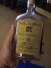 William Penn - Prohibition Rye Whiskey Pint Empty Bottle — photo 1