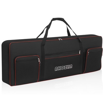76 Keys Electric Piano Keyboard Gig Bag 47''x6.5''x18.1'' Soft 76 Note Keyboards...