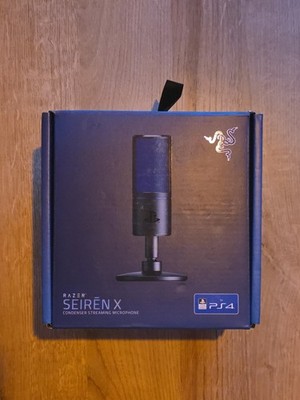 Razer Seiren X Condenser Streaming Mikrofon in der limitierten PS4 Edition