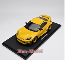 GT SPIRIT 1:18 Toyota GR86 Rocket Bunny Resin Model Car Diecast adult Toy Yellow