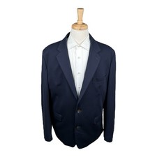 State  Liberty Navy Blue Performance Men  s 2 Btn Blazer Size 48R
