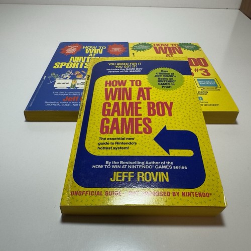How To Win At Nintendo Games Books Jeff Rovin NES SNES Gameboy Vintage - Foto 7 di 16