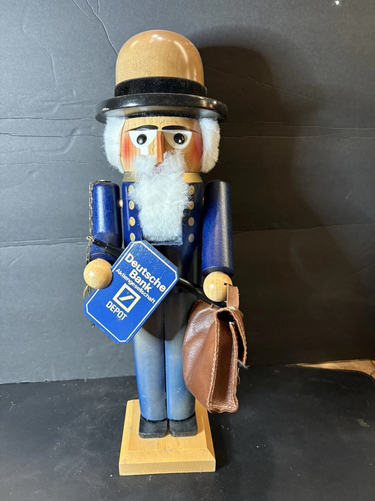 Steinbach Deutsche Bank Nutcracker Made In West Germany Wooden