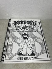 Letters to Live By Tattoo Lettering Reference Guide Vol 2 Book Big Sleeps 2011