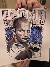 FEDOR EMELIANENKO  HECKSCHEIBEN AUFKLEBER