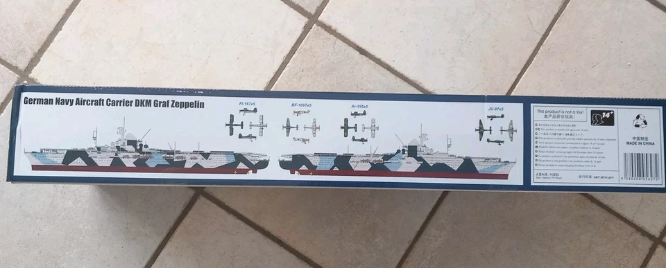 DKM Flugzeugträger Graf Zeppelin / 1:350 - Trumpeter / 05627 - Bild 3 von 3