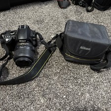 Nikon D D60 10.2MP Digital SLR Camera - Black W 18-55mm Lens And Bag