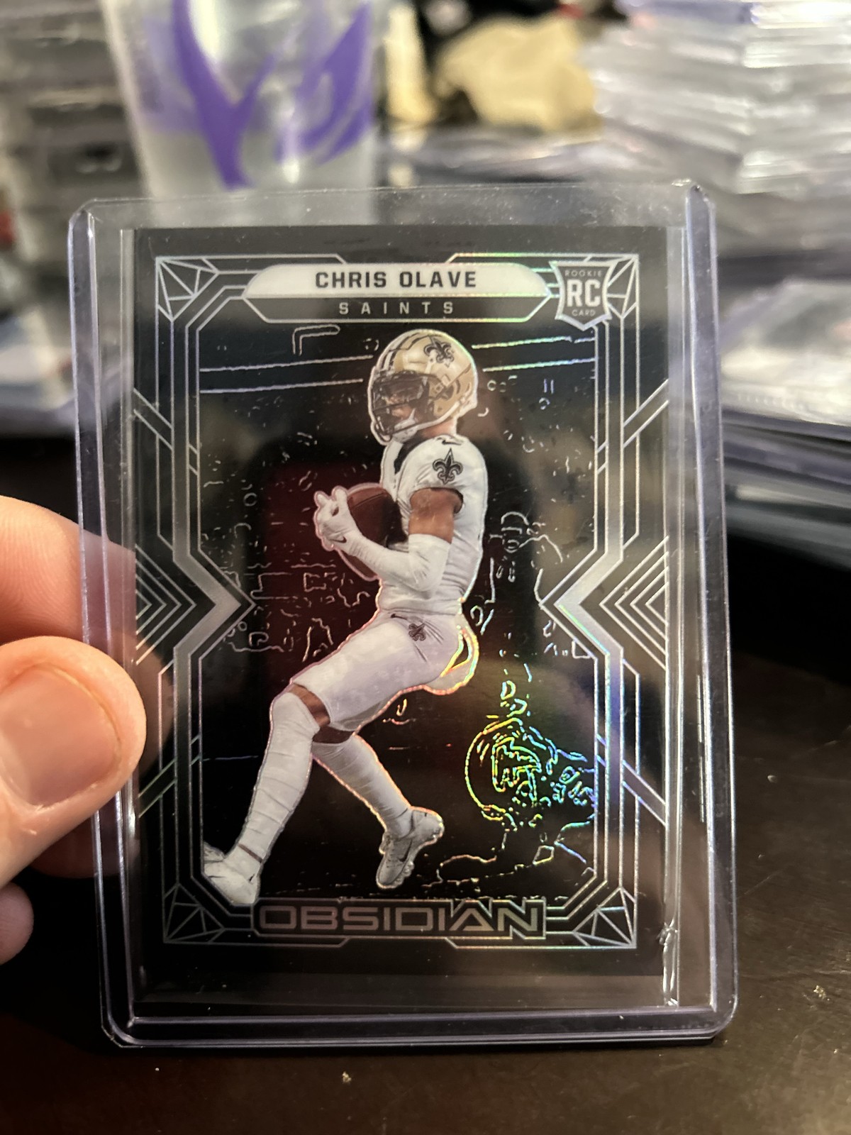 2022 Panini Obsidian - Rookies Chris Olave #113 (RC)