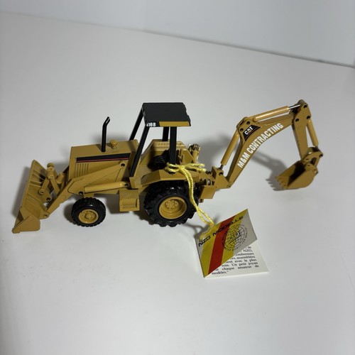 Vintage 1990s NZG CAT 416B 416 Backhoe Loader 1:50 Diecast Model & Box. READ! H2 - Picture 2 of 18