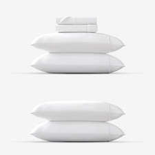 Ashton 6-Piece Egyptian Cotton Bedding Set - 600 TC Queen Sheets Pillowcases