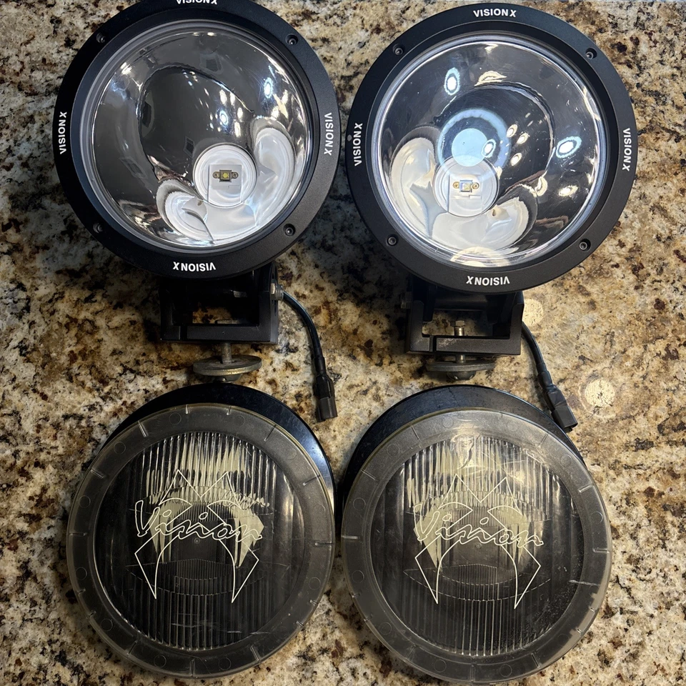 Kit de dos luces cañón de luz LED CG2-CPZ810 Vision X CG2-CPZ810, lente transparente Foto 2 de 4