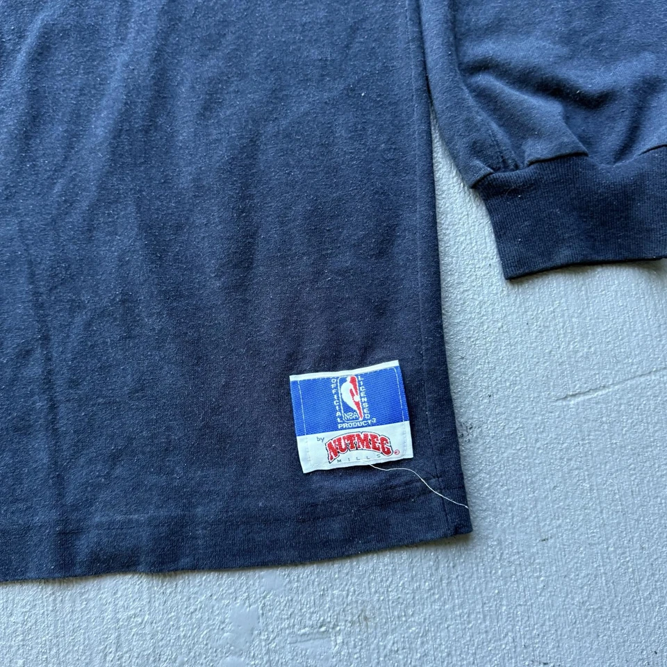 Sudadera con capucha vintage de baloncesto de la NBA Nuez moscada Miami Heat años 90 XL Foto 3 de 4