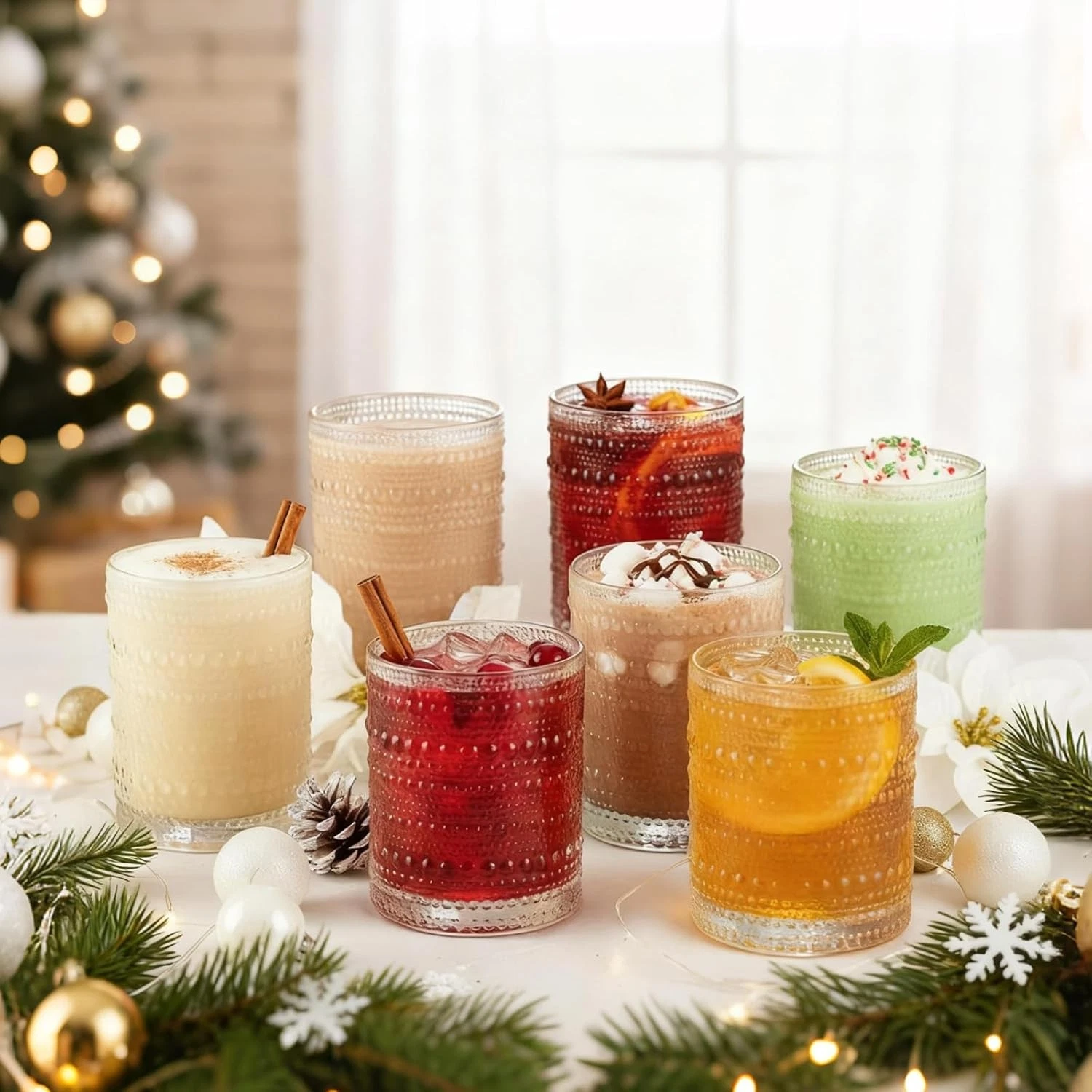 Moretoes Hobnail Drinking Glasses - Thumbnail 2