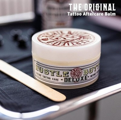 Hustle Butter Tattoo Pflege Nachsorge Creme Deluxe Bio 150ml