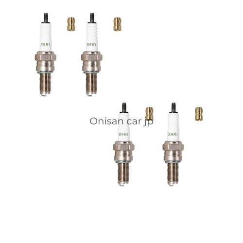 4 TORCH Iridium Spark Plugs B9RI Split Type Replaces NGK CR9EIX CR9EK CR8EK