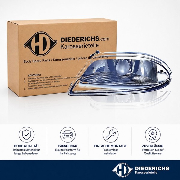 Nebelscheinwerfer Links Diederichs 1690189 FÜR Mercedes Nebelleuchte Nebellicht-image
