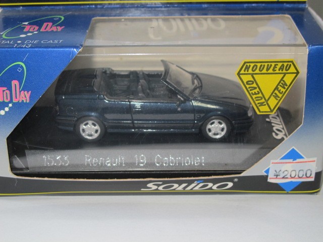 Solido Renault 19 Cabriolet 1:43 1533
