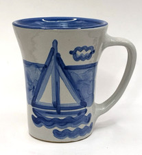 Rare MA Hadley SAILBOAT & ANCHOR Flair Grand ...
