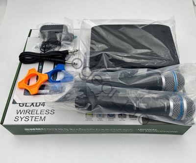 GLXD4+BETA58A Shure Vocal Dual Channel Wireless Microphone System UHF Handheld