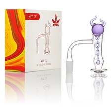 Aleaf Kit S Quartz Spinner Kit 14mm 90 Degree Male Adapter