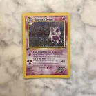 Pokémon Sabrina's Gengar Gym Challenge Holo Rare 1st Edition 14/132 Wizards