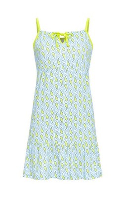 Ringella Damen Nachthemd ohne Arm 3211009 Lagune Gr. 38 S Muster