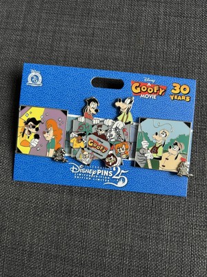 Goofy Movie 30th Anniversary 3 Pin Set LE750 Max Roxanne Limited Edition Disney