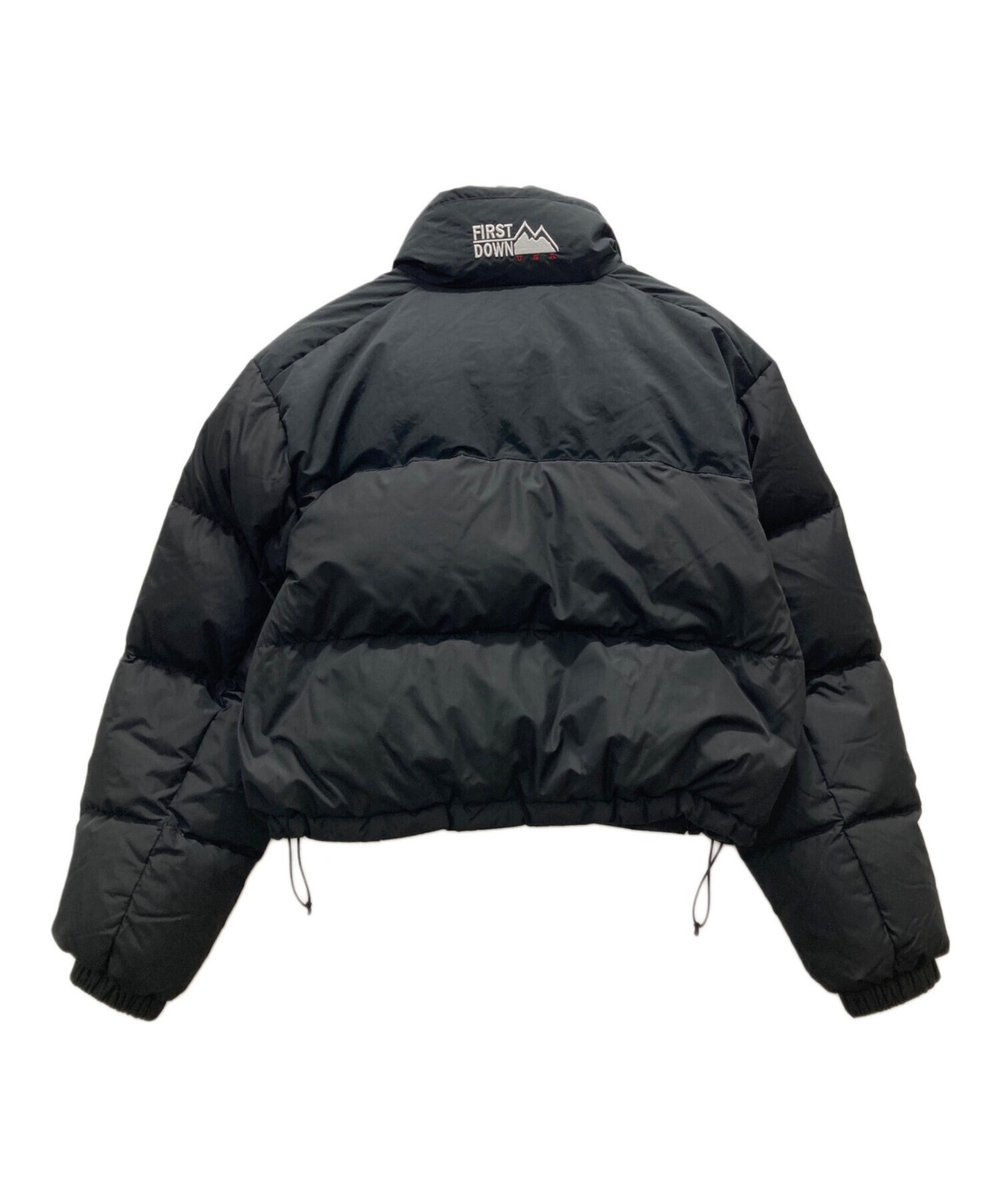 FIRST DOWN Mycroft Short Bubble Down Jacket/ Blac… - image 2