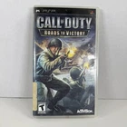 Call of Duty Roads to Victory PSP Sony PlayStation Portable UMD Game Activision