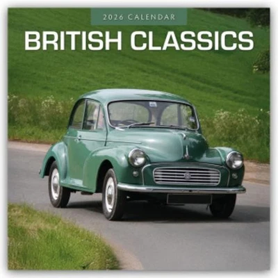 BROWNTROUT VERLAGS GMBH British Classics - Klassische britische Autos 2026 - 16-Monatskalender Robi