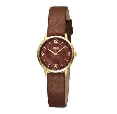 Boccia Damenuhr 3371-02,Titanium.Neue Uhr+Etikett.2 Jahre Garantie ab Kaufdatum