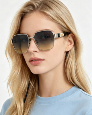 Burberry BE3172 Sunglasses Silver Frame Grey Gradient Lens 56 17-140