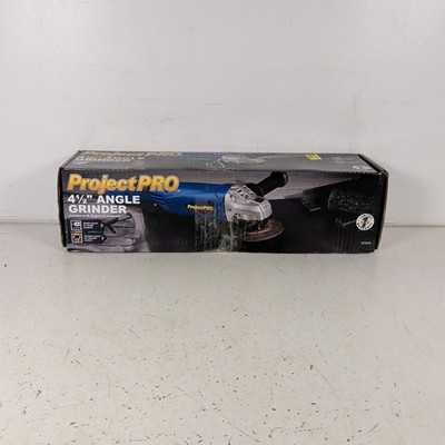 Project Pro 4-1/2'' Corded Angle Grinder (120V)