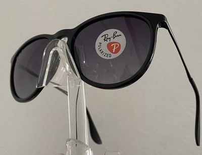 Ray-Ban RB4171 622/T3 Erika Polarized Gradient Lens Rubber Matte Black 54mm