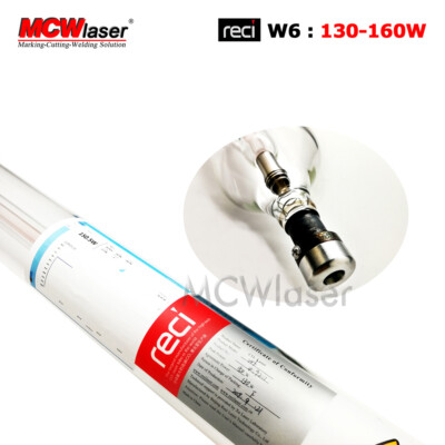 RECI 130W ( Peak 150W ) CO2 Laser Tube W6 S6 165cm US Stock CE / FDA