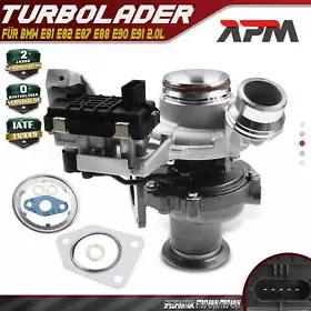 Turbolader Abgasturbolader 5-Polig für BMW E81 E87 E88 3er E90 E91 316d 318d