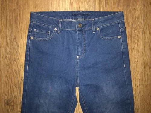Lacoste Womens Slim Fit Blue Jeans W26 L32 (UK 8) BNWT RRP £125 - Picture 2 of 9