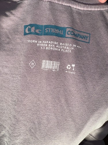 THRILLS Men’s T Shirt Size Small ( Generous Sizing Fit M) - Picture 4 of 4