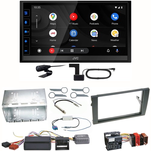 JVC KW-M785DBW Android Auto CarPlay Kit de montage pour Seat Exeo Audi A4 B6 B7