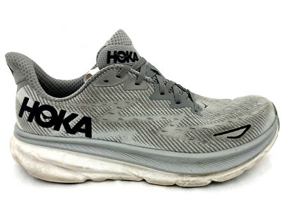 Hoka One One Mens Clifton 9 1127895 HMBC Gray Running Shoes