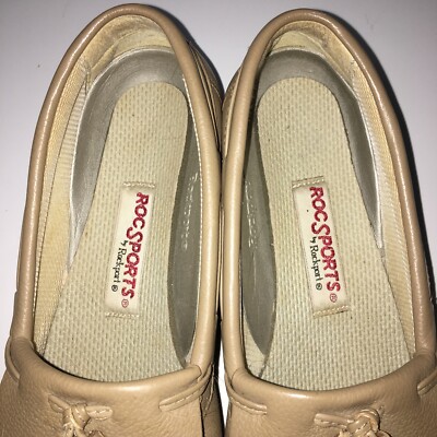 Rocsports By Rockport Womens Kiltie Loafer Flat Shoes Brown  display picture 1