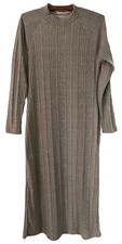Lush Women’s Medium Sweater Maxi Dress Mock Neck Long Sleeve Classic Versatile