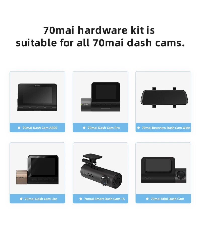 70mai hardwire kit cable for parking dash cam dashcam